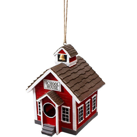 Schoolhouse birdhouse