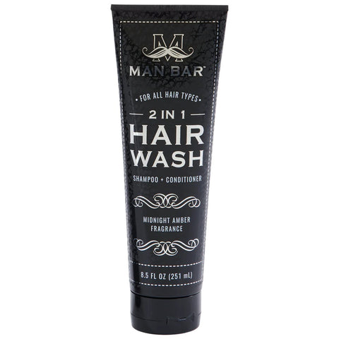 Midnight Amber Man Bar 2-in-1 Hair Wash