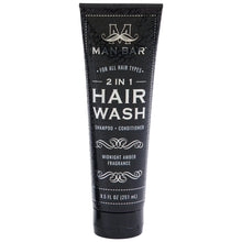 Midnight Amber Man Bar 2-in-1 Hair Wash