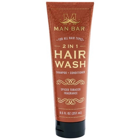 Spiced Tobacco Man Bar 2-in-1 Hair Wash