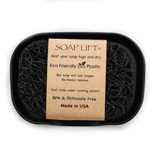 Black Waterfall Soap Dish Set SD40BL-SET