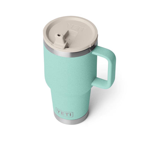 Yeti Rambler 30 oz. Travel Straw Mug in sea stone