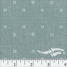 Seafoam, 100% Polyester Bubble Print Fabric 04542