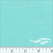 Dobby Lines Polyester Dress Fabric 07540 sea foam