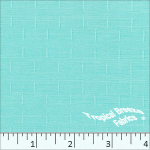 Dobby Lines Polyester Dress Fabric 07540 sea foam