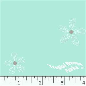 Seafoam, Standard Weave Poly Cotton Dress Fabric 6197