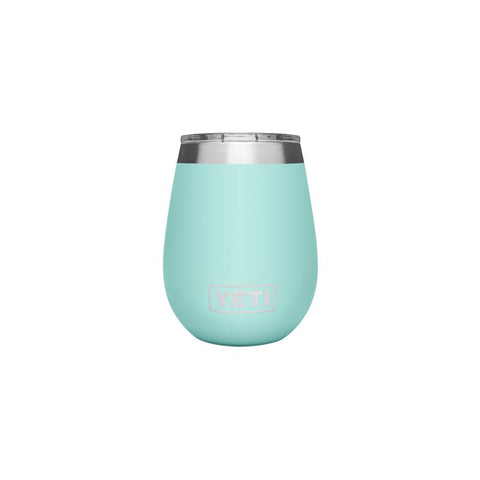 Yeti wine tumbler in seafoam