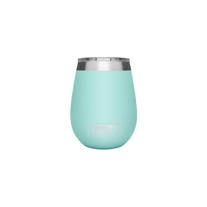 Yeti wine tumbler in seafoam