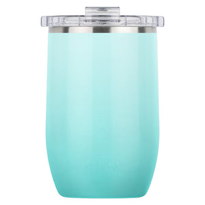 Orca Vino 12 oz. stainless steel insulated tumbler in seafoam