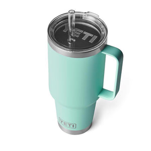 Seafoam YETI Rambler 42 oz Travel Mug with Handle