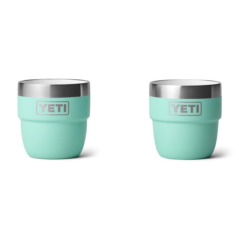 Seafoam Yeti Rambler 4 oz stackable cups