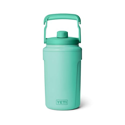 Yeti Silo half gallon insulated jug with chug cap in seafoam