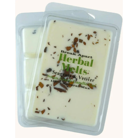 seaglass and vetiver herbal melts