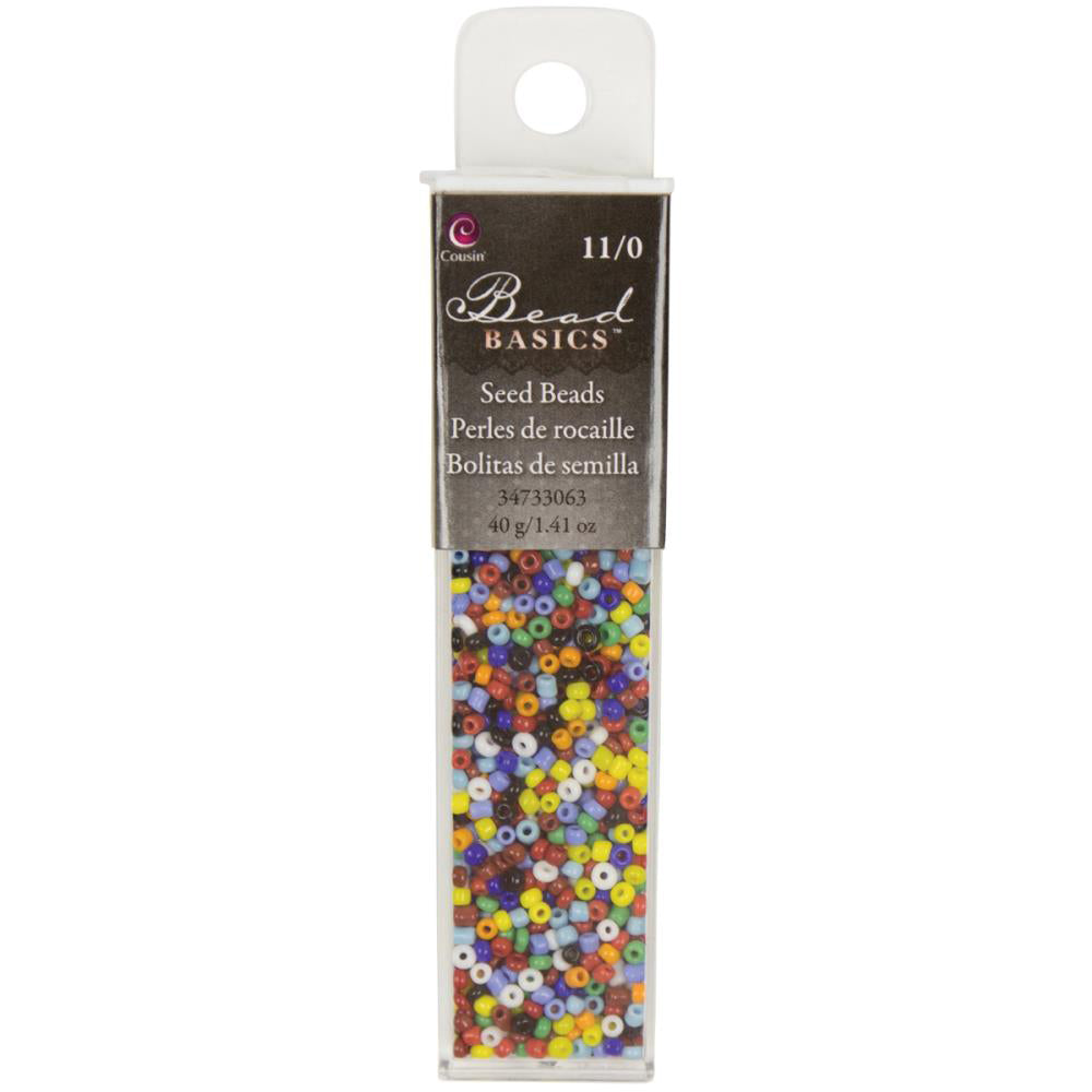 Tiny glass seed beads