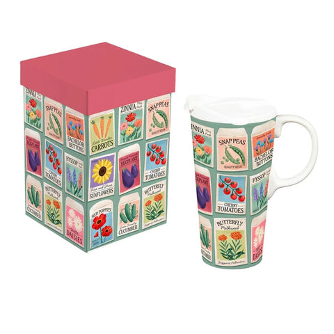 Ceramic Seed Packets Perfect Cup with Gift Box TKB7T3CTC