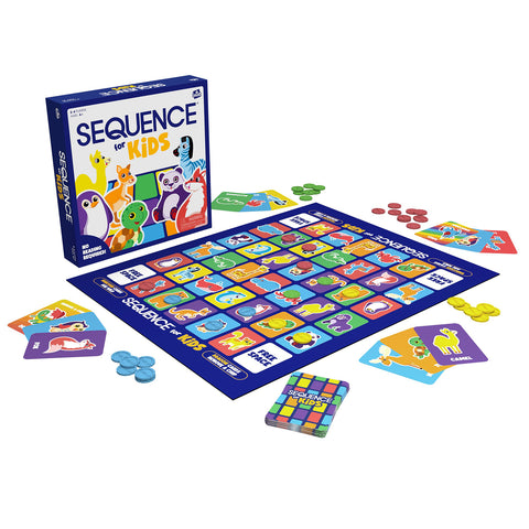 Sequence for Kids board game