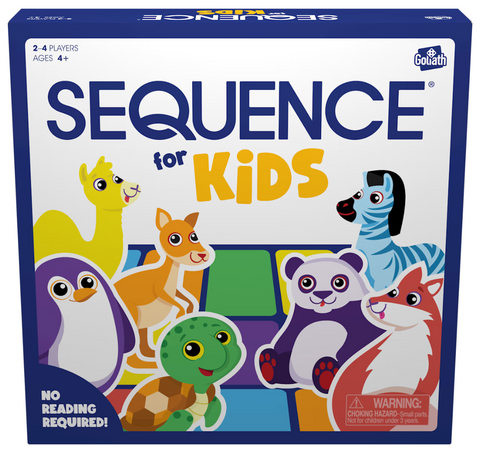 Sequence for Kids board game package