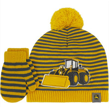 set, Toddler's Construction Hat and Mitten Set J4H586YT