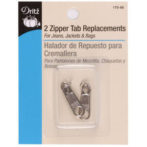Replacement zipper tabs