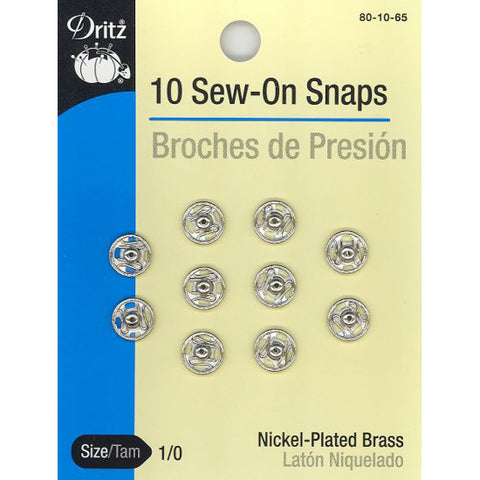Silver snaps.