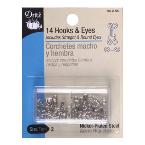 steel hook & eyes