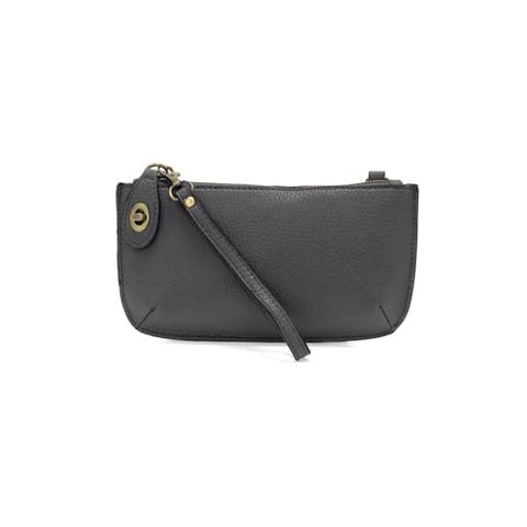 Joy Susan mini crossbody wristlet clutch in shadow gray