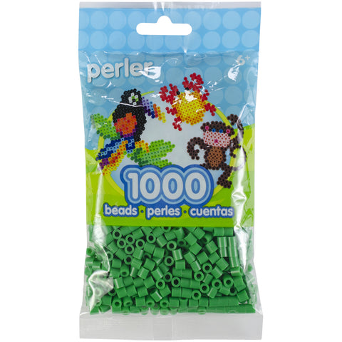 Shamrock green beads