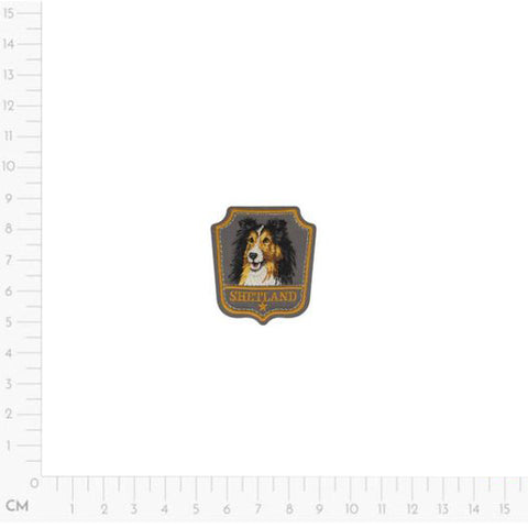 shetland, Dog Applique 16181