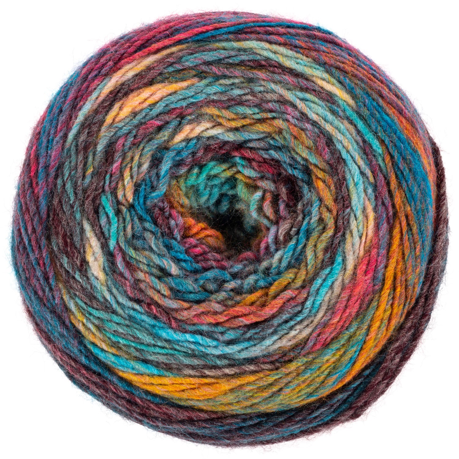 Red Heart Roll With It Mélange - Yarn, gossip. Colour: multi-color