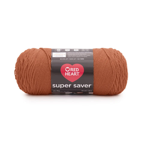 sienna, Super Saver Yarn E300B
