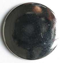 Silver metal button