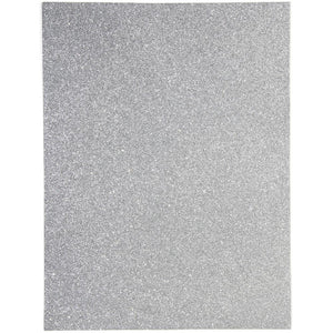 Silver Glitter foam sheet