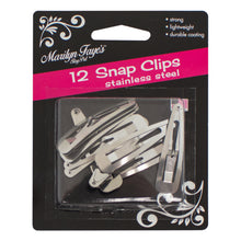 Steel hair clips.
