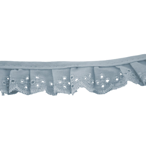 Ruffled Poly/Cotton Lace 1 In. 002495