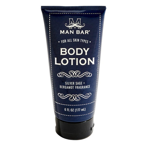 Man Bar Body Lotion silver sage + bergamot fragrance