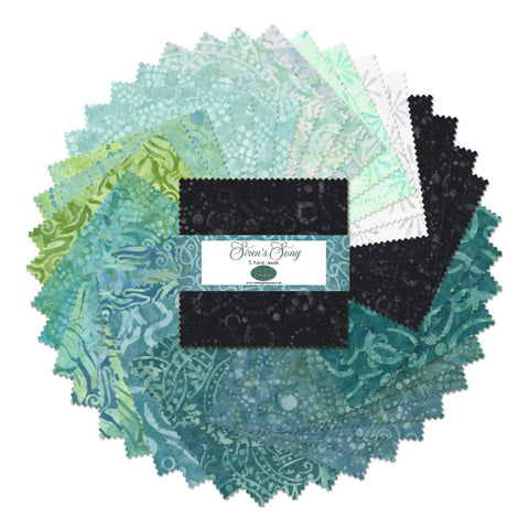 sirens song, Wilmington 5 Karat Gems Precut Fabric Squares 507