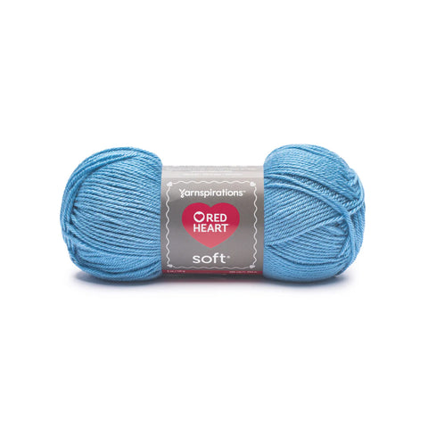 sky, Soft Yarn Solids E728 5 oz