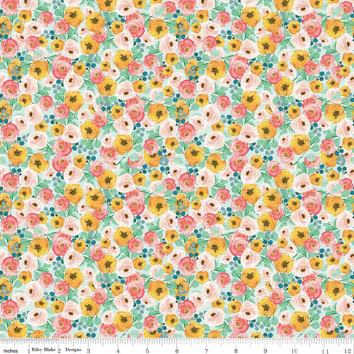 Riley Blake Designs Spring Gardens Collection Floral Cotton Fabric C14112 –  Good's Store Online