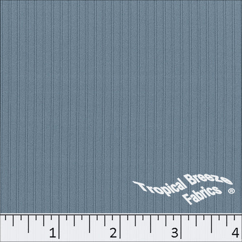 slate blue, Basic Rib Knit Polyester Fabric 323612