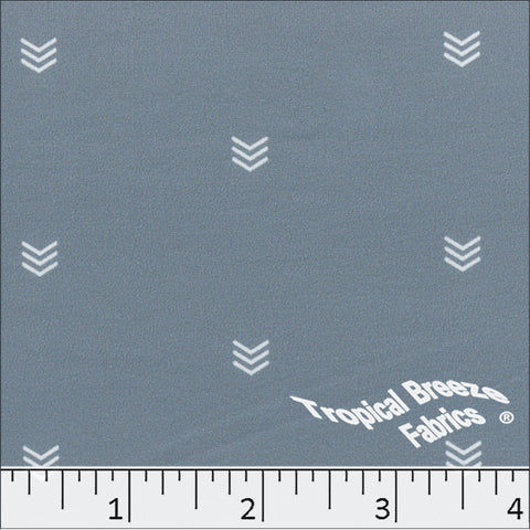 slate blue, Double Brushed Knit Arrow Fabric 572521