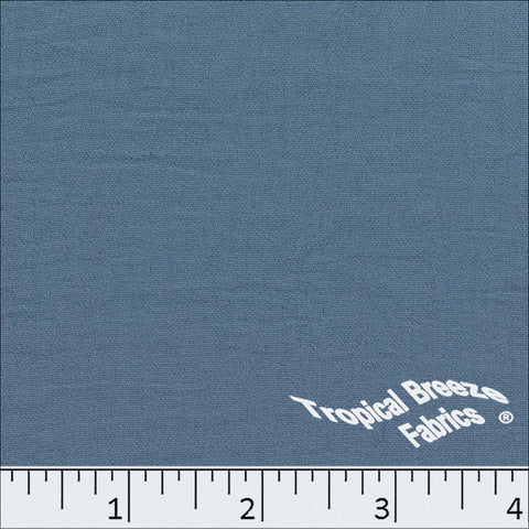 slate blue, Dream Crepe Stretch-Dyed Polyester Fabric 07940