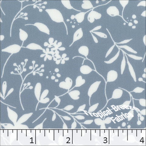 slate blue, Tamara Knit Print Fabric 578614