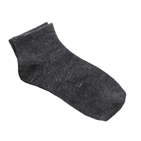 smoke, Women's Ribbed Ankle Socks LA2003