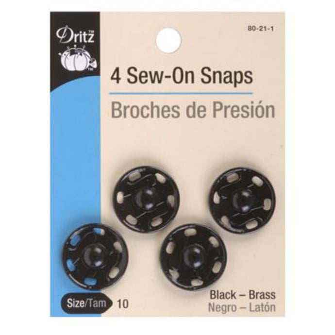 Sew-on snaps