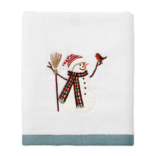 Snowman Park Hand Towel