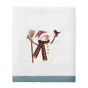 Snowman Park Hand Towel