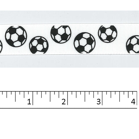 soccer themed ribbon