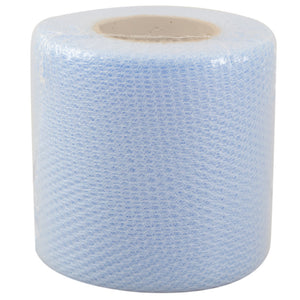 Soft blue mesh net roll