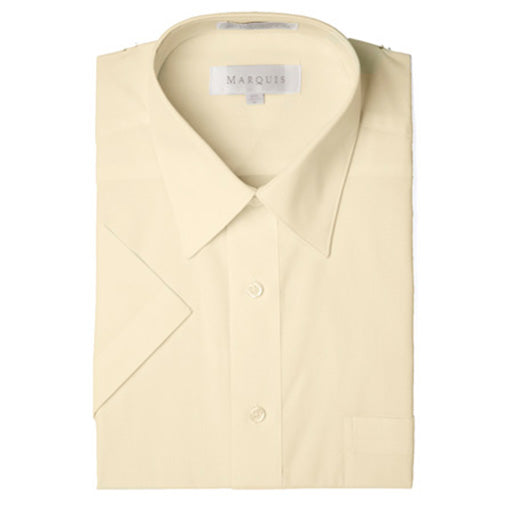 Men's Short Sleeve Dress Shirt 001