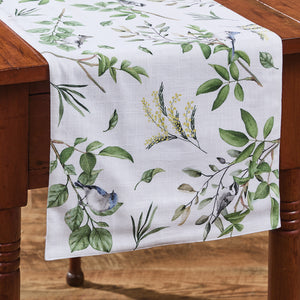 Large Table Runner, Songbird Table Linens 3967